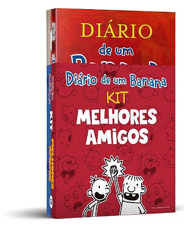 Livro Kit: Melhores Amigos - Diário de um Banana - Kinney - VR