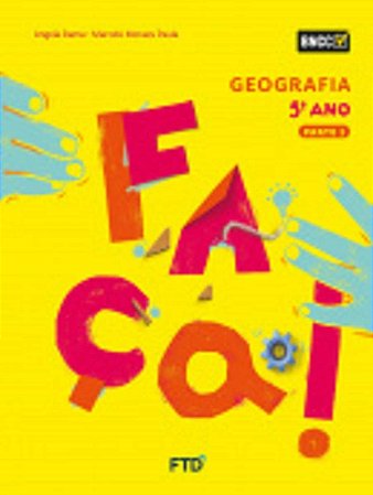 Livro Conjunto Faca Geografia 5  Ano Aluno - Rama