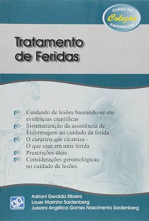 Livro Tratamento de Feridas - Ribeiro/ Sardenberg