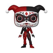 Funko Pop Heroes Harley Quinn DC Super Heroes Caveira Mexicana 413