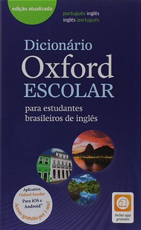 Livro Dicionário Oxford Escolar para Estudantes Brasileiros de Inglês