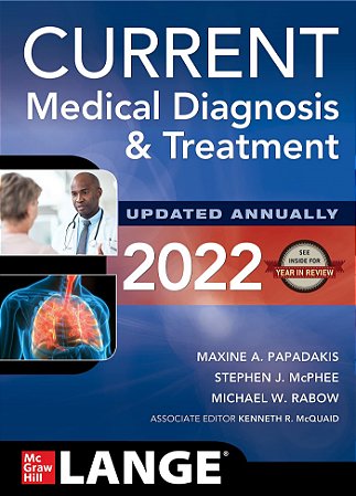 Livro Current Medical Diagnosis And Treatment 2022 - Papadakis