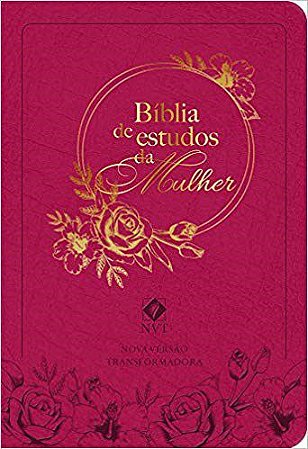 Livro Biblia de Estudos da Mulher (rosa) - Pao Diario