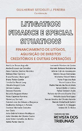 Livro Litigation Finance e Special Situations - Pereira
