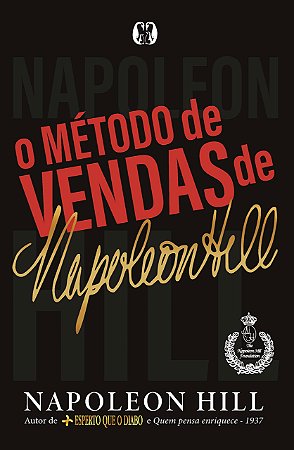 Livro Método de Vendas de Napoleon Hill