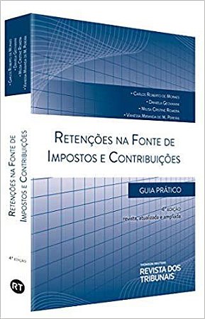 Livro Retenções Na Fonte de Impostos e Contribuições  Moraes