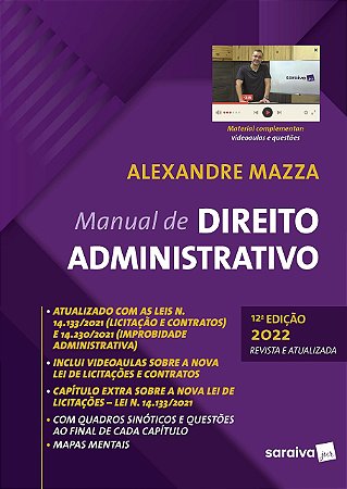 Livro Manual de Direito Administrativo - Mazza