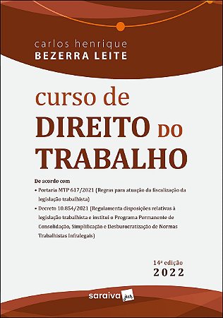 Livro Curso de Direito do Trabalho - Leite
