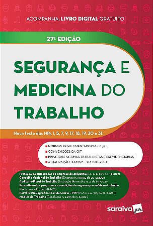 Livro Seguranca e Medicina do Trabalho - Saraiva Juridico