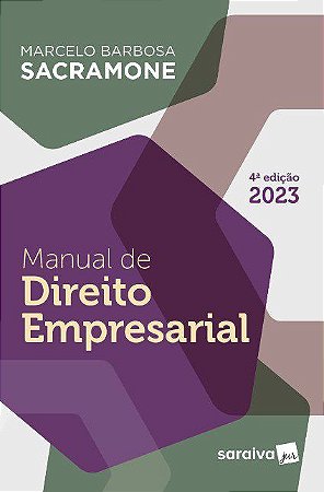 Livro Manual de Direito Empresarial  Sacramone