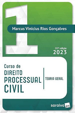 Livro Curso de Direito Processual Civil Vol 1 - Goncalves