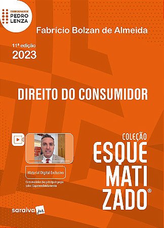 Livro Direito do Consumidor Esquematizado - Almeida - Saraiva
