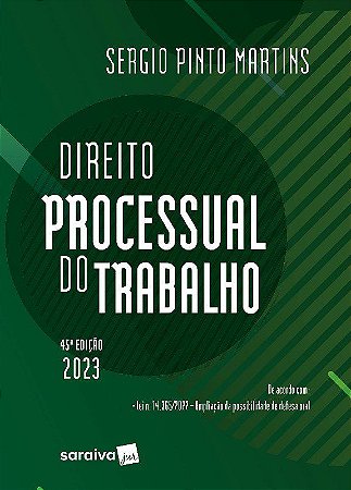 Livro Direito Processual do Trabalho - Martins