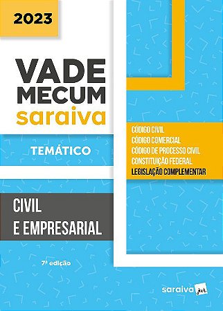 Livro Vade Mecum Civil e Empresarial: Tematico - Saraiva Juridico
