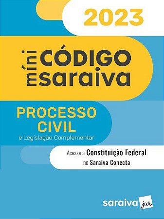 Livro Minicodigo de Processo Civil e Constituicao Federal - Editora Saraiva Juri