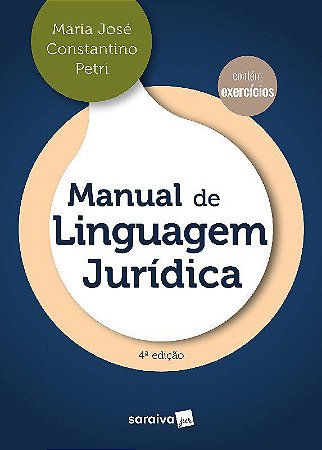 Livro Manual de Linguagem Juridica - Petri