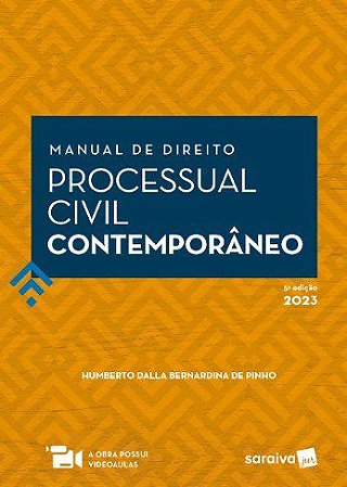 Livro Manual de Direito Processual Civil Contemporaneo - Pinho