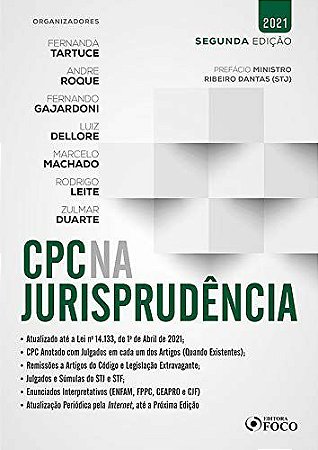 Livro Cpc Na Jurisprudencia - 02ed/21 - Tartuce; Roque; Gaja