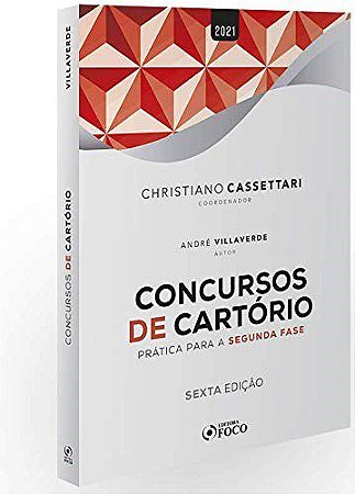 Livro Concursos de Cartório: Prática para Segunda Fase 5º Edição - Foco