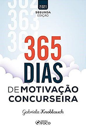 Livro 365 Dias de Motivação Concurseira