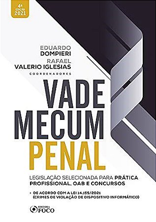 Livro Vade Mecum Penal - Dompieri - Foco - Valerio