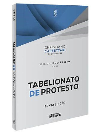 Livro Tabelionato de Protesto - Cassettari - Foco