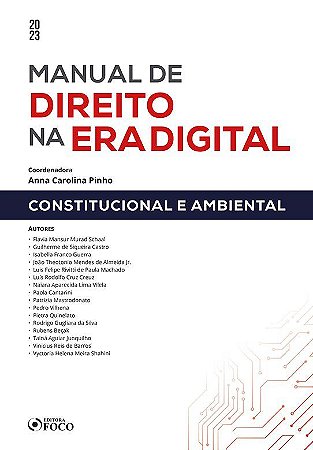 Livro Manual de Direito Digital - Constitucional e Ambiental - 1ª Ed - 2023 - Vyctoria Helena Meir