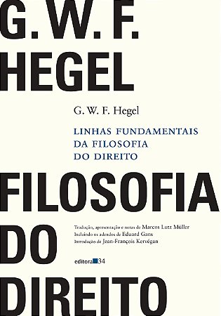 Livro Linhas Fundamentais Da Filosofia Do Direito - Hegel