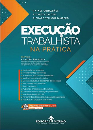 Livro Execução Trabalhista Na Prática - Guimarães - Jh Mizuno