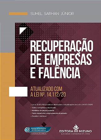 Livro Recuperação de Empresas e Falência - Sarhan Júnior, Suhel