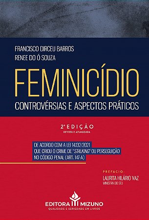 Livro Feminicídio - Barros, Francisco di
