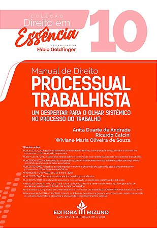 Livro Manual De Direito Processual Trabalhista - Duarte - JH Mizuno