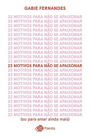 Livro 23 Motivos para Não se Apaixonar