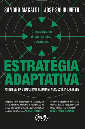 Livro Estratégia Adaptativa: o Novo Tratado do Pensamento Estratégico