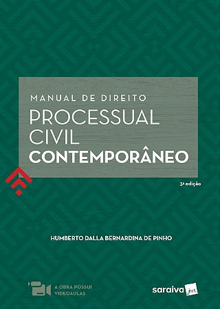 Livro Manual de Direito Processual Civil Contemporâneo - Pinho