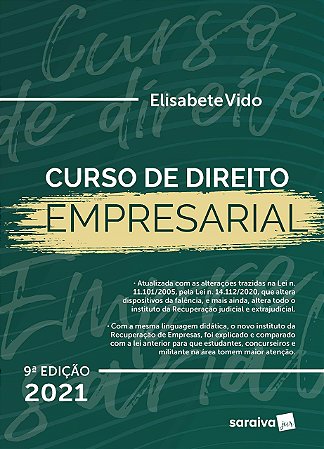 Livro Curso de Direito Empresarial - Vido