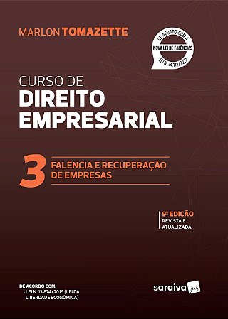 Livro Curso de Direito Empresarial - Tomazette