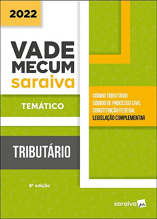 Livro Vade Mecum Tributario: Tematico - Saraiva Juridico