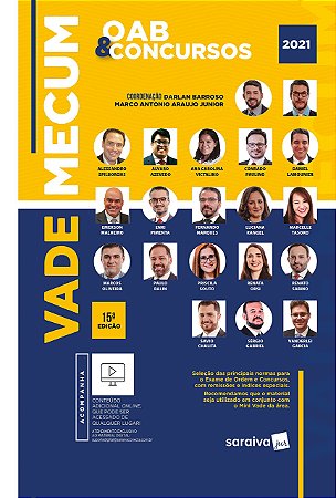 Livro Vade Mecum Oab e Concursos - Barroso - Saraiva