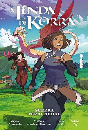 Livro Lenda de Korra, A: Guerra Territorial - Konietzko/dimartino/