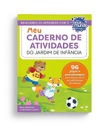 Livro Meu Caderno de Atividades do Jardim de Infancia - Lynch