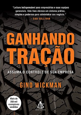 Livro Ganhando Tração - Wickman - Sextante