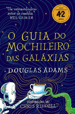 Livro Guia do Mochileiro das Galaxias - Edicao Ilustrada - Adams
