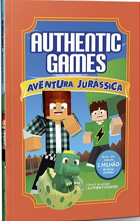 Livro Authenticgames: Aventura Jurássica - Túlio - Astral Cultural