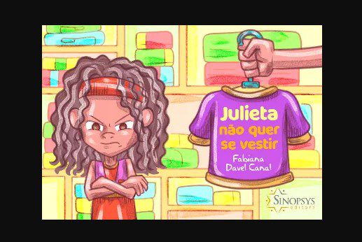 Livro Julieta não quer se Vestir