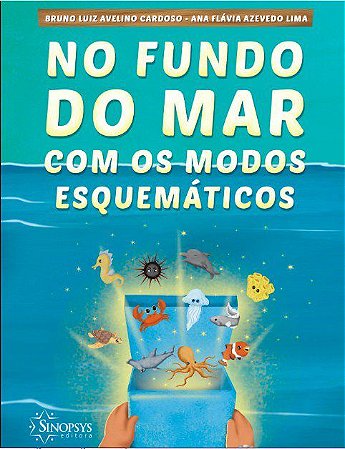 Livro Coleção No fundo do mar com os modos esquemáticos