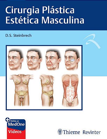 Livro Cirurgia Plástica Estética Masculina - Steinbrech