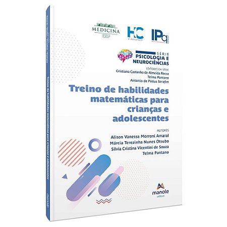 Livro Treino de Habilidades Matemáticas para Crianças e Adolescentes