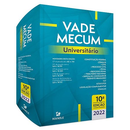Livro Vade Mecum Universitario - Editora Manole