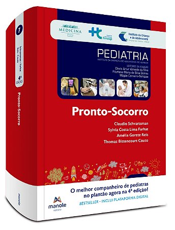 Livro Pronto-Socorro Pediatria Instituto da  Criança FMUSP